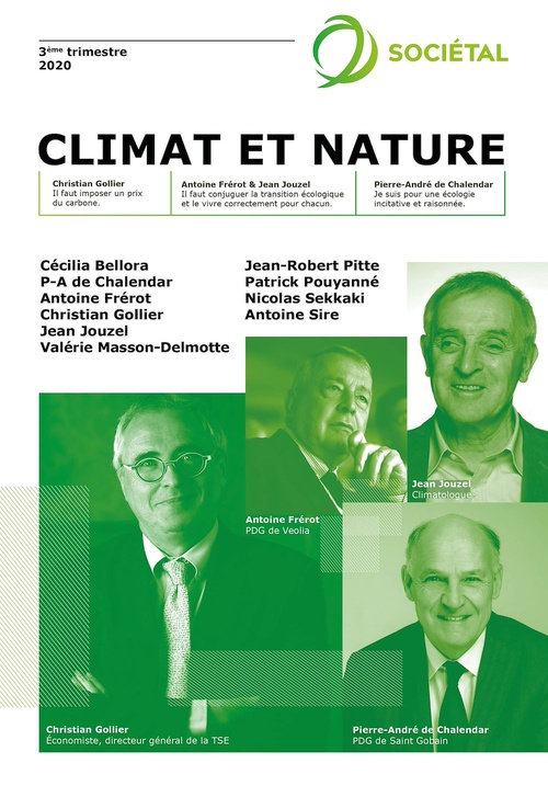 Couverture ebook de Revue Sociétal : Climat et Nature, de Institut de l'entreprise