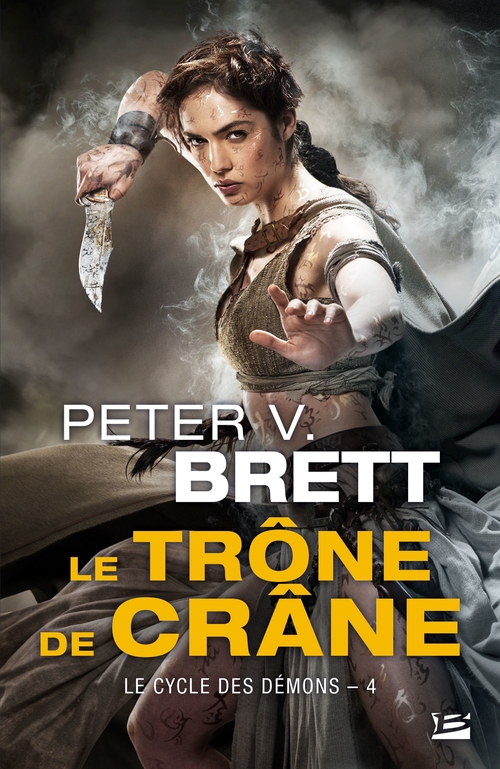 Couverture ebook de Le Cycle des démons, T4 : Le Trône de Crâne, de Peter V. Brett
