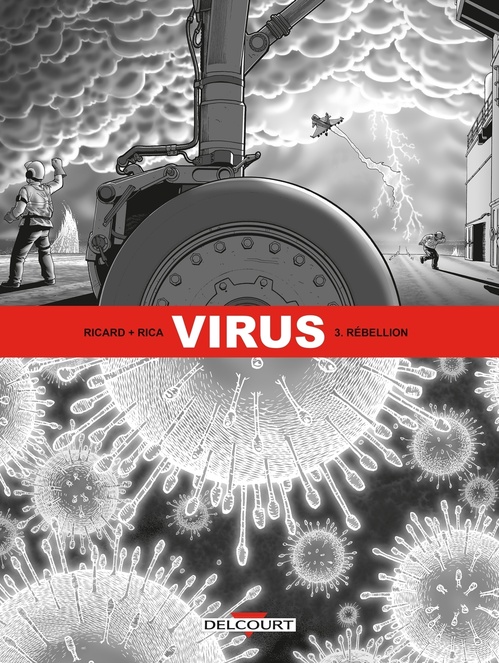 ebook cover of Virus T03 - Rébellion, by Sylvain Ricard