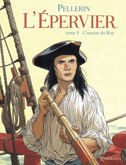 ebook cover of L'Epervier T08 - Corsaire du Roy, by Patrice Pellerin