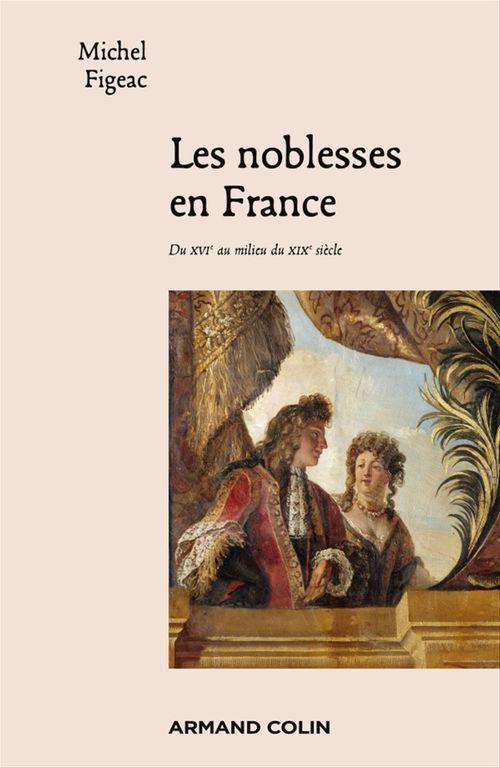 ebook cover of Les noblesses en France, by Michel Figeac