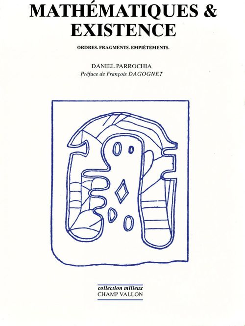Couverture ebook de Mathématiques et existence, de Daniel Parrochia