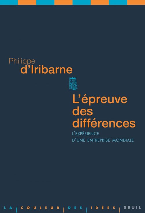 ebook cover of L'Epreuve des différences. L'expérience d'une entreprise mondiale, by Philippe d' Iribarne
