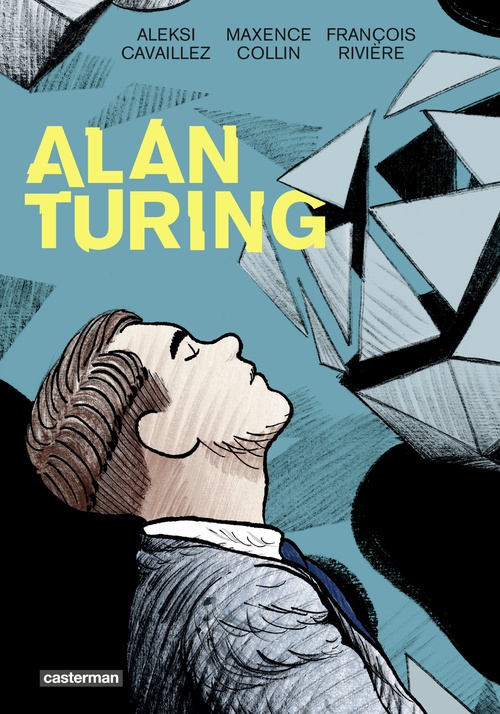 Couverture ebook de Alan Turing, de Aleksi Cavaillez