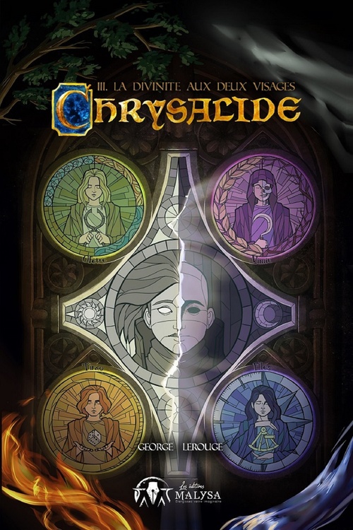 Couverture ebook de Chrysalide Tome 3. La Divinité aux deux visages, de George Lerouge