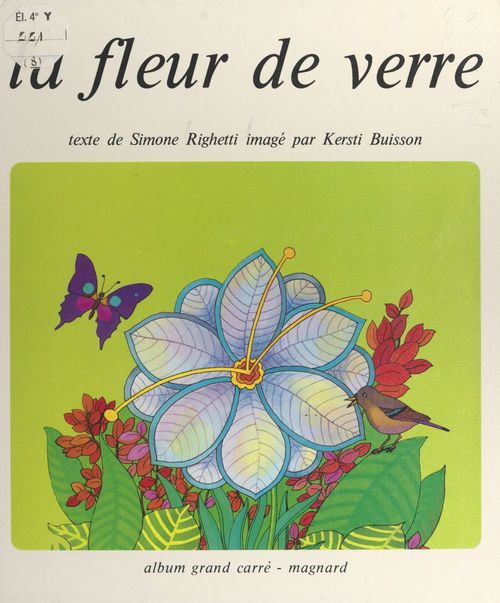 ebook cover of La fleur de verre, by Simone Righetti