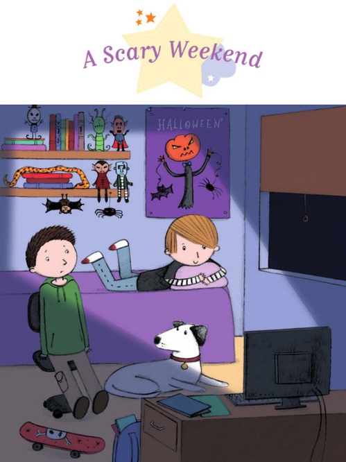 ebook cover of A Scary Weekend, by Collectif