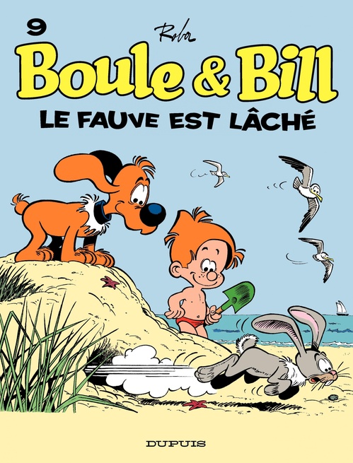 Couverture ebook de Boule et Bill - Tome 9 - Le fauve est lâché, de Jean Roba