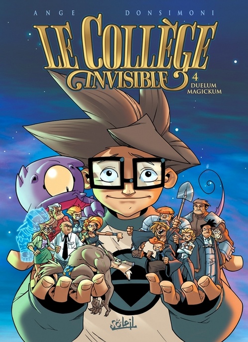 ebook cover of Le Collège invisible T04 - Duelum Magickum, by  Ange