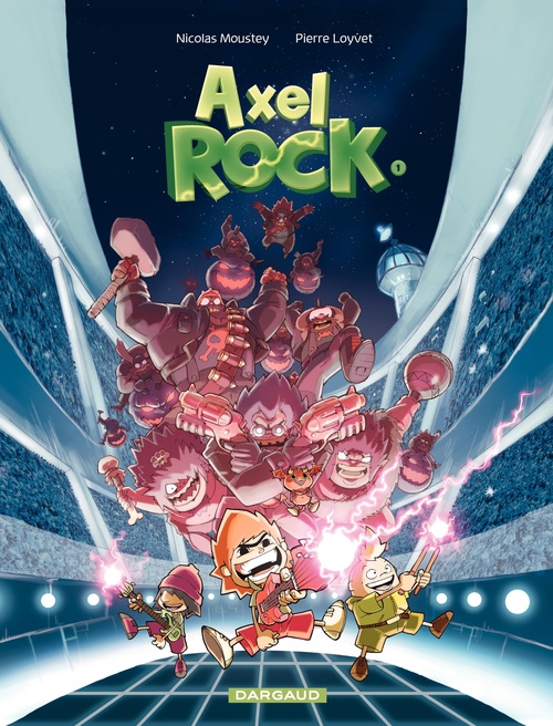 Couverture ebook de Axel Rock  - tome 1 - Des stars dans les étoiles, de Moustey