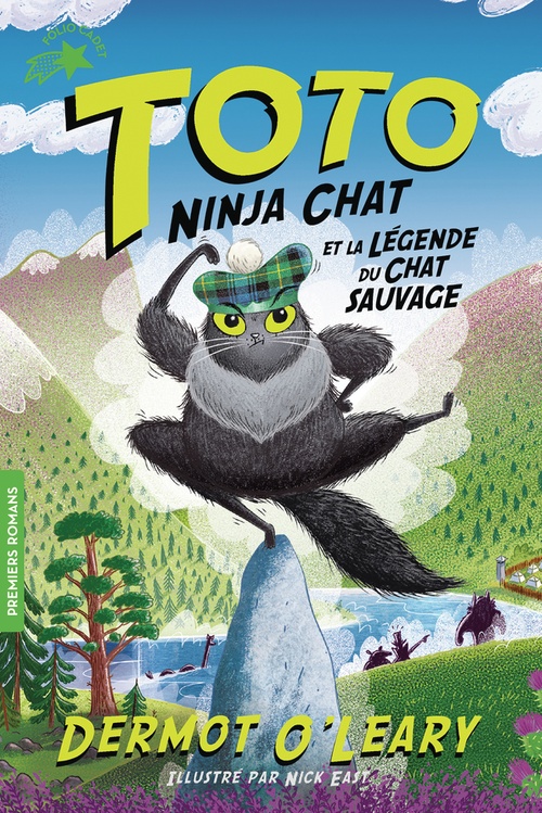 ebook cover of Toto Ninja chat (Tome 5) - Toto Ninja chat et la légende du chat sauvage, by Dermot O'Leary