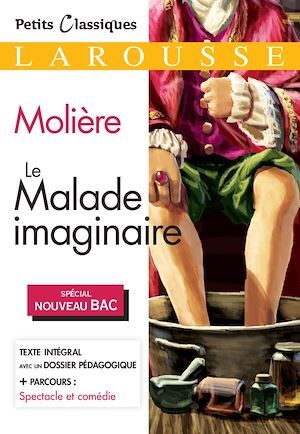 ebook cover of Le Malade imaginaire, by Jean-Baptiste Molière (Poquelin dit)