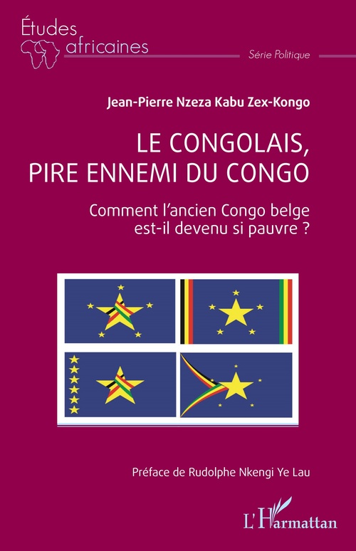 Couverture ebook de Le Congolais, pire ennemi du Congo, de Jean-Pierre Nzeza Kabu Zex-Kongo