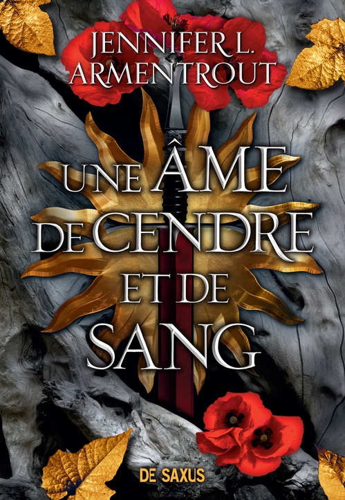 ebook cover of Le Sang et la Cendre - Tome 05 Une âme de cendre et de sang (E-book), by Jennifer L. Armentrout