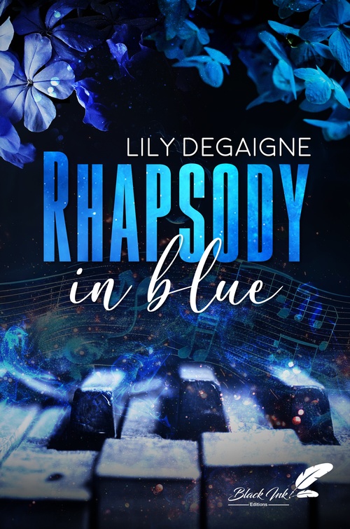 ebook cover of Rhapsody in blue (dark romance), by Lily Degaigne