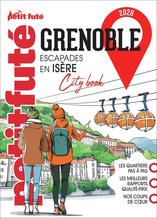 Couverture ebook de Guide Grenoble 2026 Petit Futé, de Auzias, Labourdette