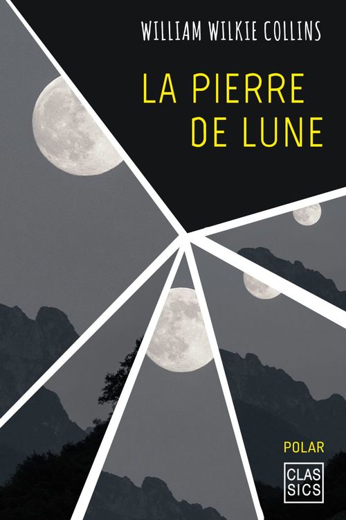 ebook cover of La pierre de lune, by Wilkie Collins