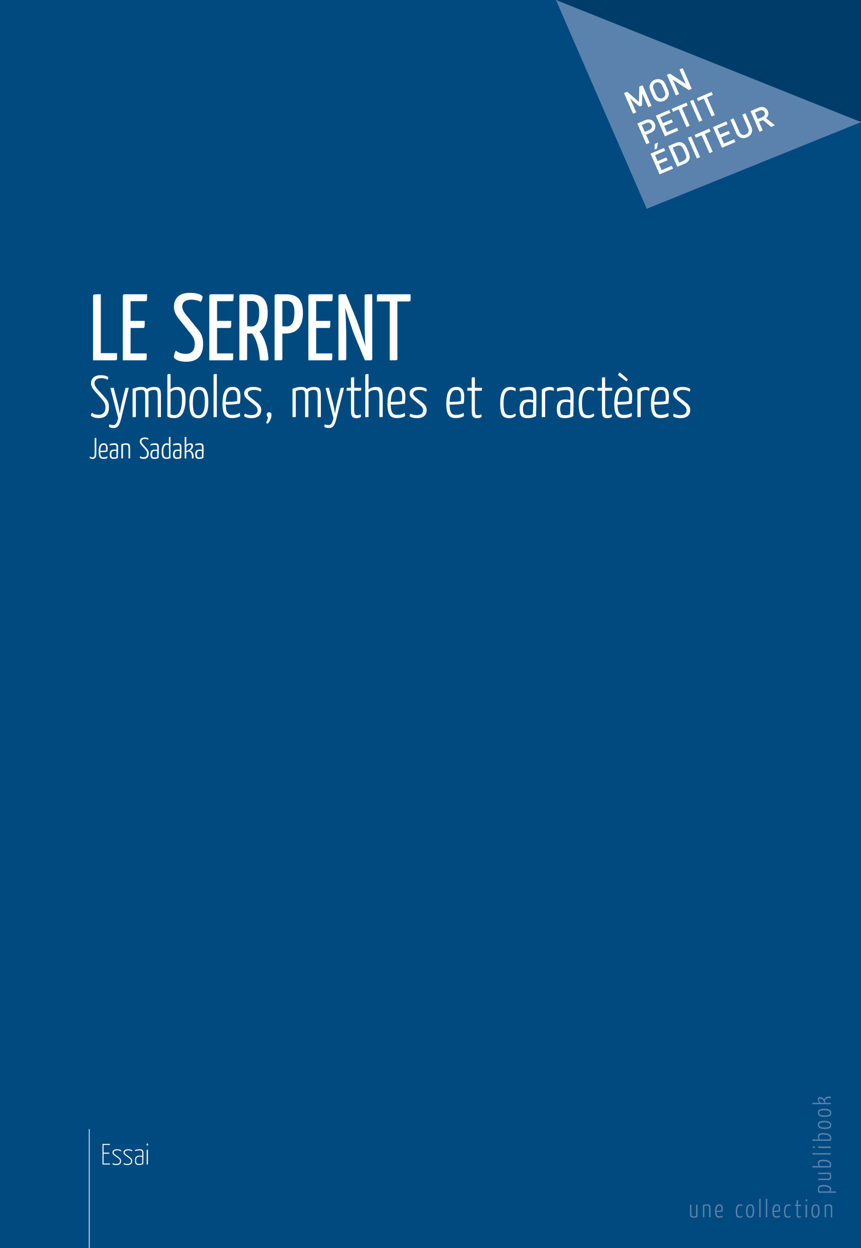 Couverture ebook de Le Serpent, de Jean Sadaka