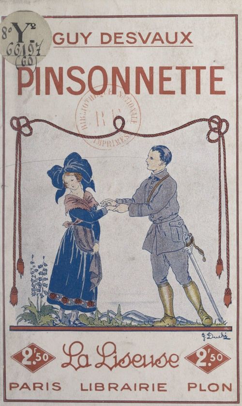 Couverture ebook de Pinsonnette, de Guy Desvaux