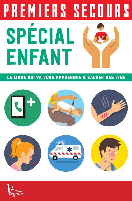 Couverture ebook de Premiers secours - Spécial enfant, de Collectif