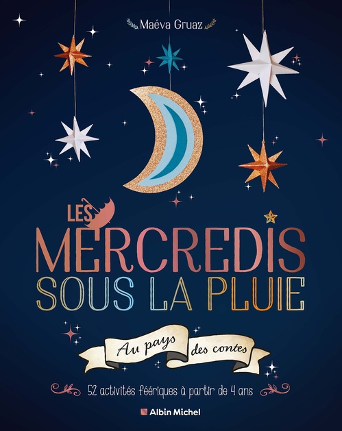 ebook cover of Les Mercredis sous la pluie au pays des contes, by Maéva Gruaz