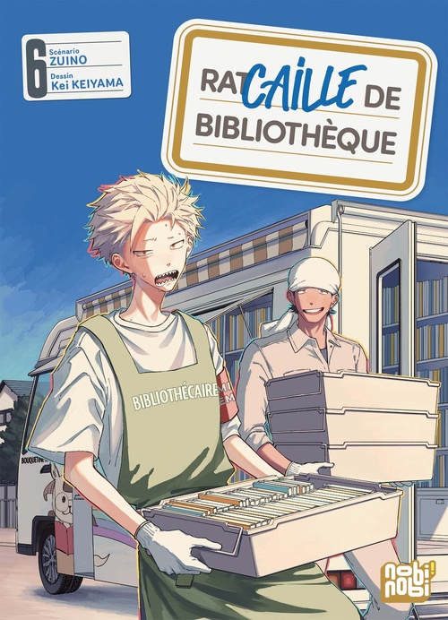Couverture ebook de Racaille de bibliothèque T06, de Kei Keiyama