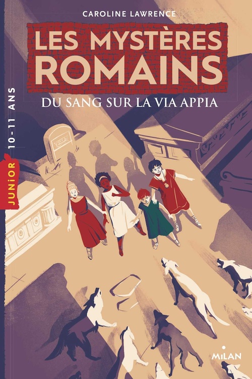 ebook cover of Les mystères romains, Tome 01, by Caroline Lawrence