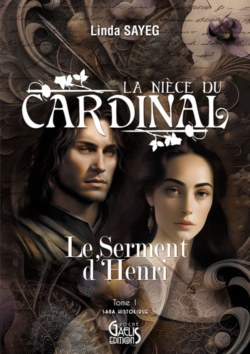 Couverture ebook de La nièce du cardinal - Tome 1, de Linda Sayeg