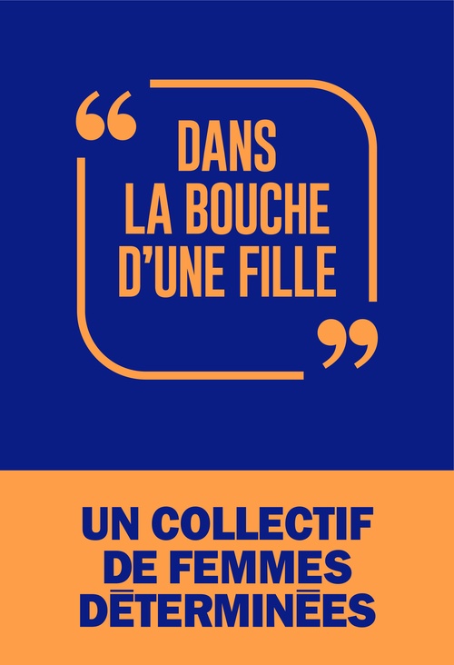 ebook cover of Dans la bouche d'une fille, by Collectif