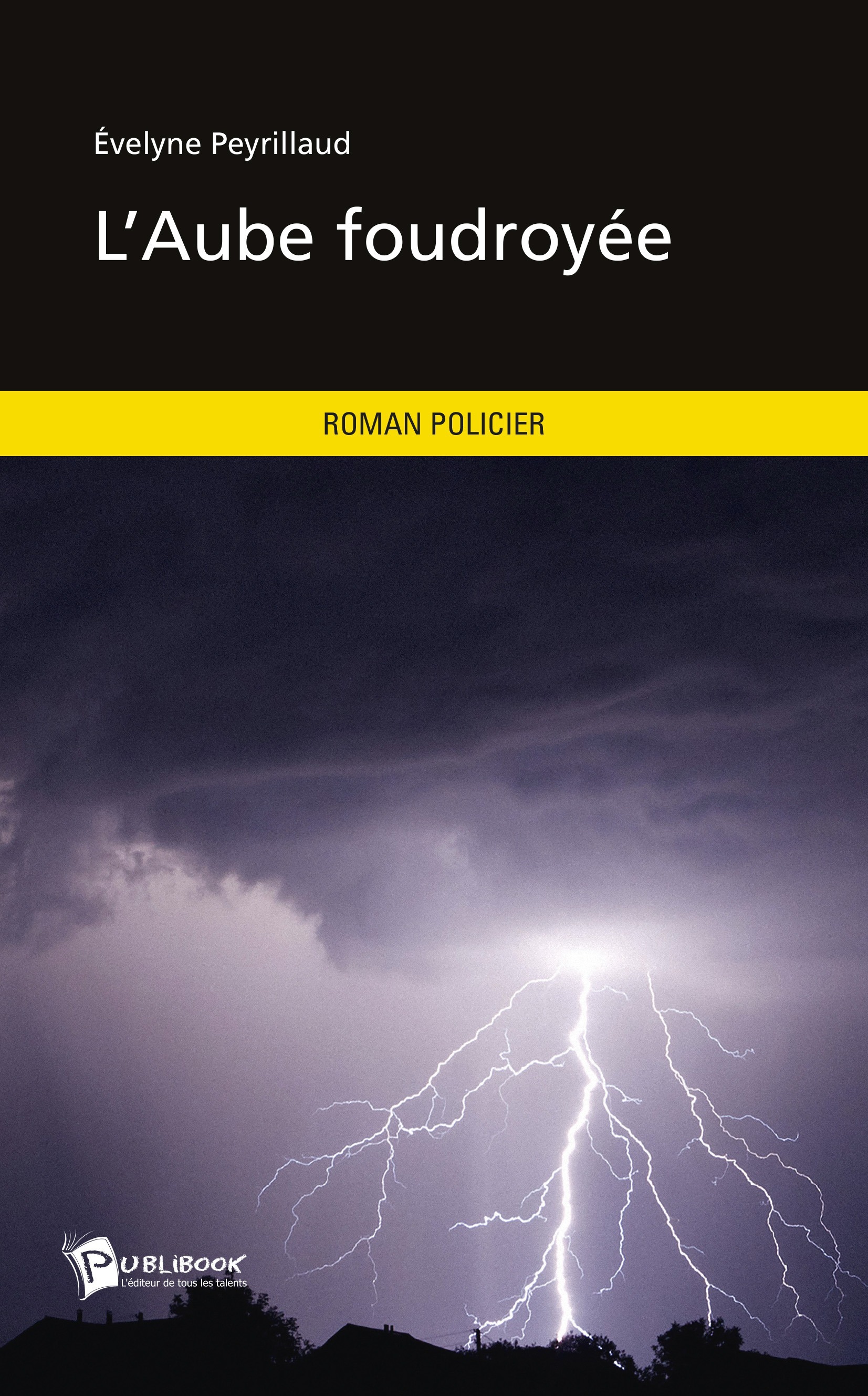 Couverture ebook de L'Aube foudroyée, de Evelyne Peyrillaud