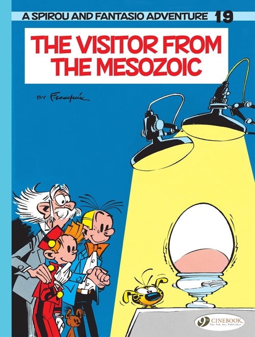 Couverture ebook de Spirou & Fantasio - Volume 19 - The Visitor from the Mezozoic, de Franquin