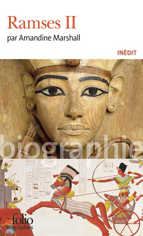 Couverture ebook de Ramses II, de Amandine Marshall