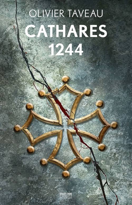 Couverture ebook de Cathares 1244, de Olivier Taveau