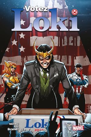 ebook cover of Loki : Votez Loki, by Christopher Hastings, Langdon Foss
