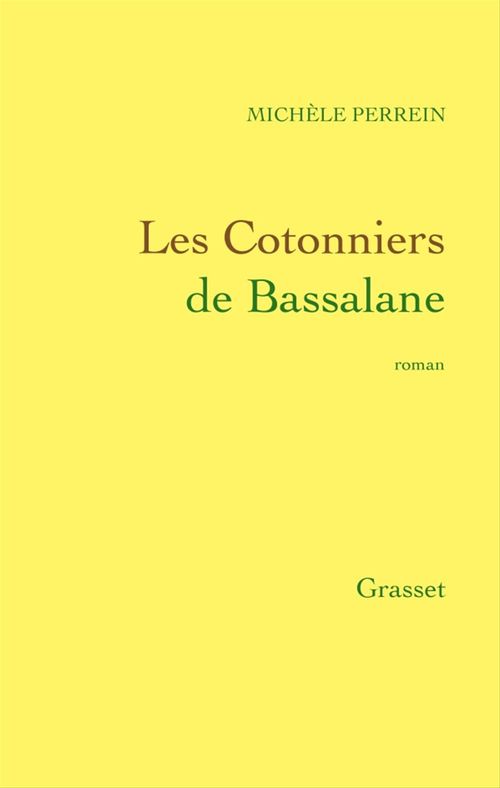 ebook cover of Les Cotonniers de Bassalane, by Michèle Perrein