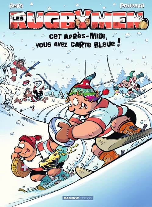 Couverture ebook de Les Rugbymen - Tome 23 - Les Rugbymen, de BeKa