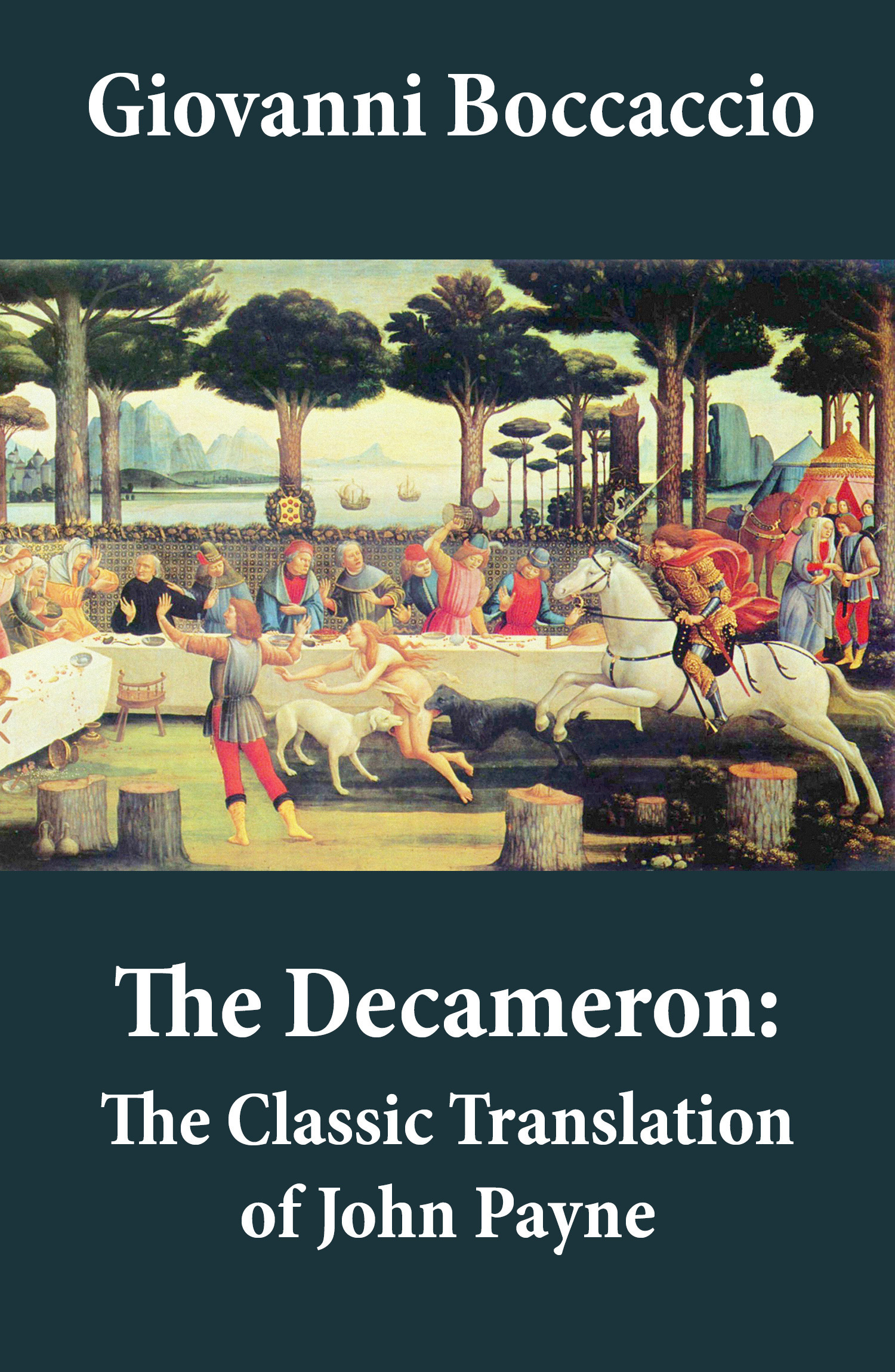 ebook cover of The Decameron: The Classic Translation of John Payne, by Giovanni Boccaccio