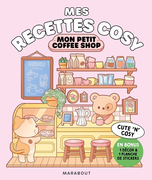 Couverture ebook de Mes recettes cosy - Mon petit coffee-shop, de Collectif