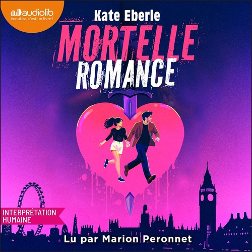 audiobook cover of Mortelle romance, by Kate Eberle