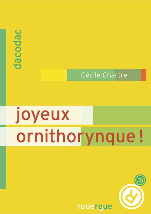 ebook cover of Joyeux ornithorynque, by Cécile Chartre