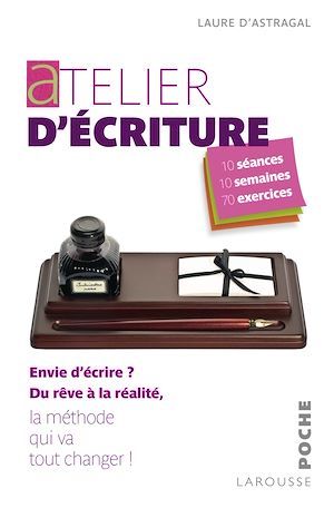 Couverture ebook de Atelier d'écriture, de Laure Astragal