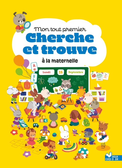 Couverture ebook de Mon tout premier cherche et trouve - la maternelle, de Teodora Oprea
