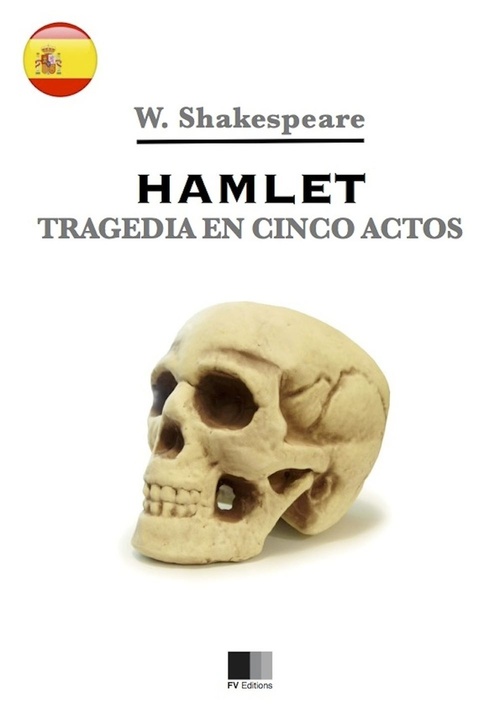 ebook cover of Hamlet - Tragedia en cinco actos, by William Shakespeare