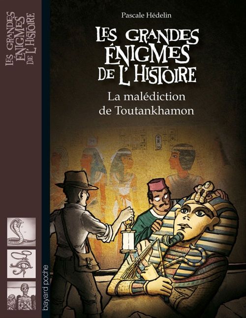 ebook cover of La malédiction de Toutankhamon, by Pascale Hédelin