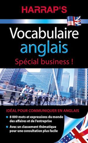 Couverture ebook de Harrap's Vocabulaire anglais business, de Collectif