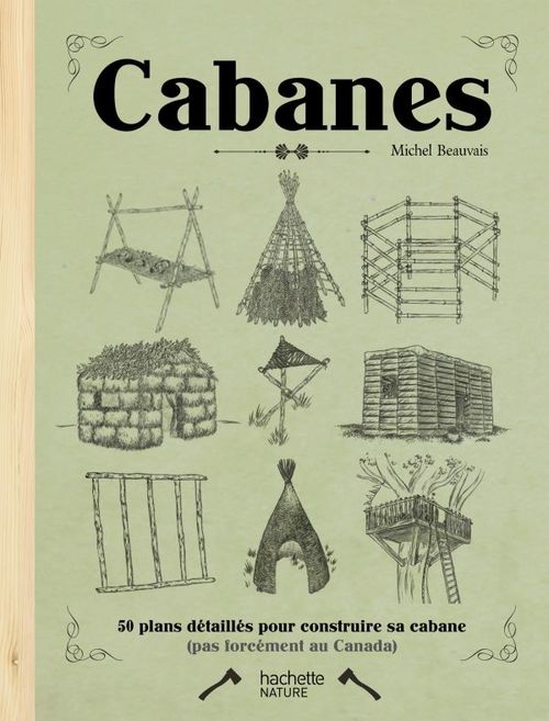 Couverture ebook de Cabanes, de Michel Beauvais