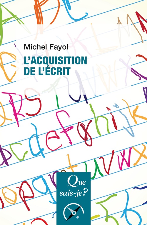 Couverture ebook de L'Acquisition de l'écrit, de Michel Fayol