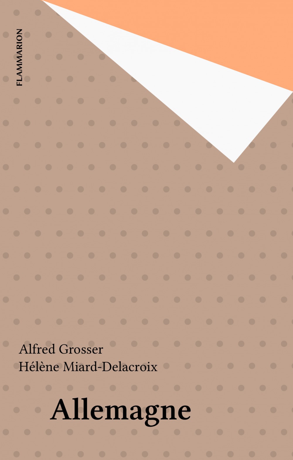 Couverture ebook de Allemagne, de Alfred Grosser