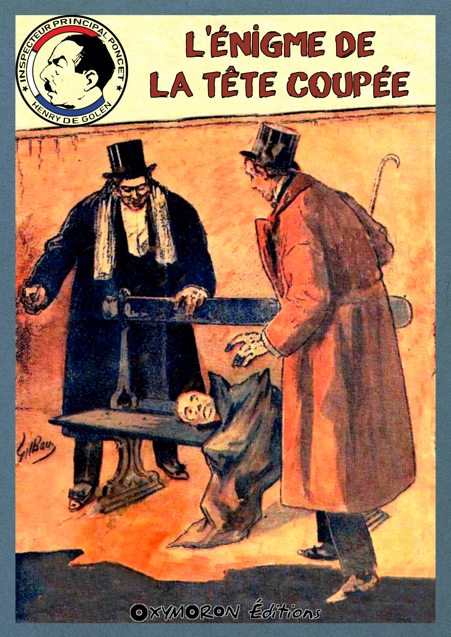 ebook cover of L'énigme de la tête coupée, by Henry De Golen