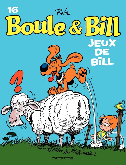 ebook cover of Boule et Bill - Tome 16 - Jeux de Bill, by Jean Roba